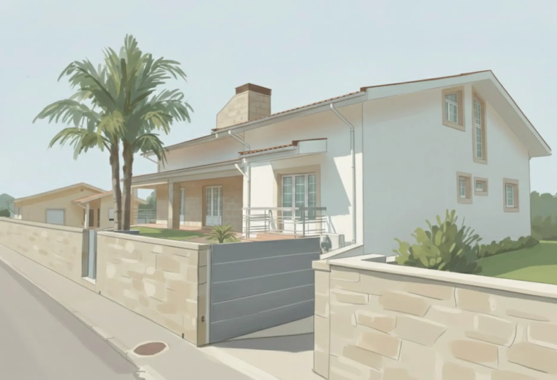 Fachada da Villa Jasmim